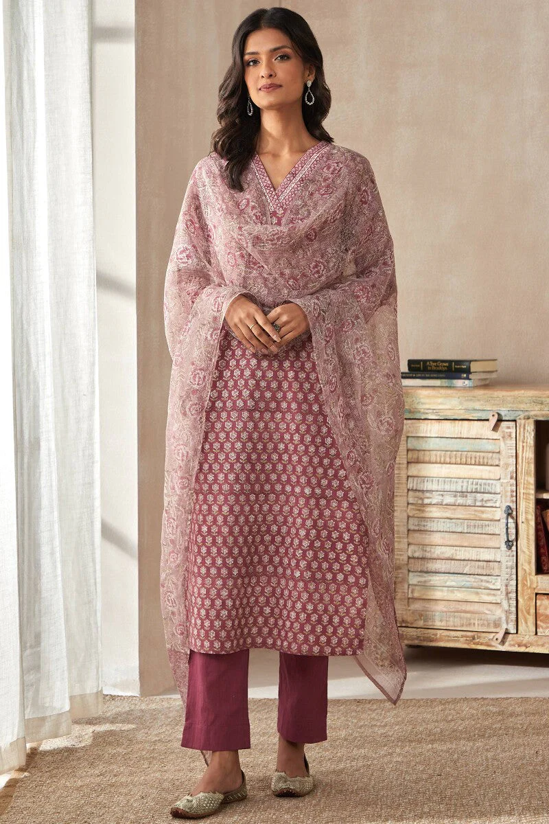 Gauhar Roohi Sanganeri Kurta - Image 4