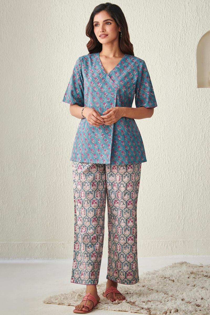 Gauhar Ruhani Sanganeri Loungewear Set - Image 3