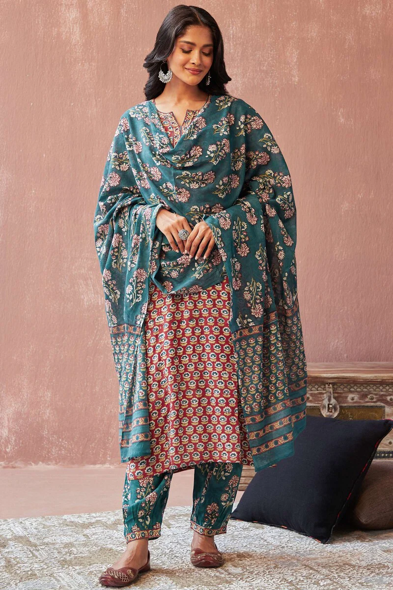 Gauhar Ruhi Sanganeri Dupatta - Image 3