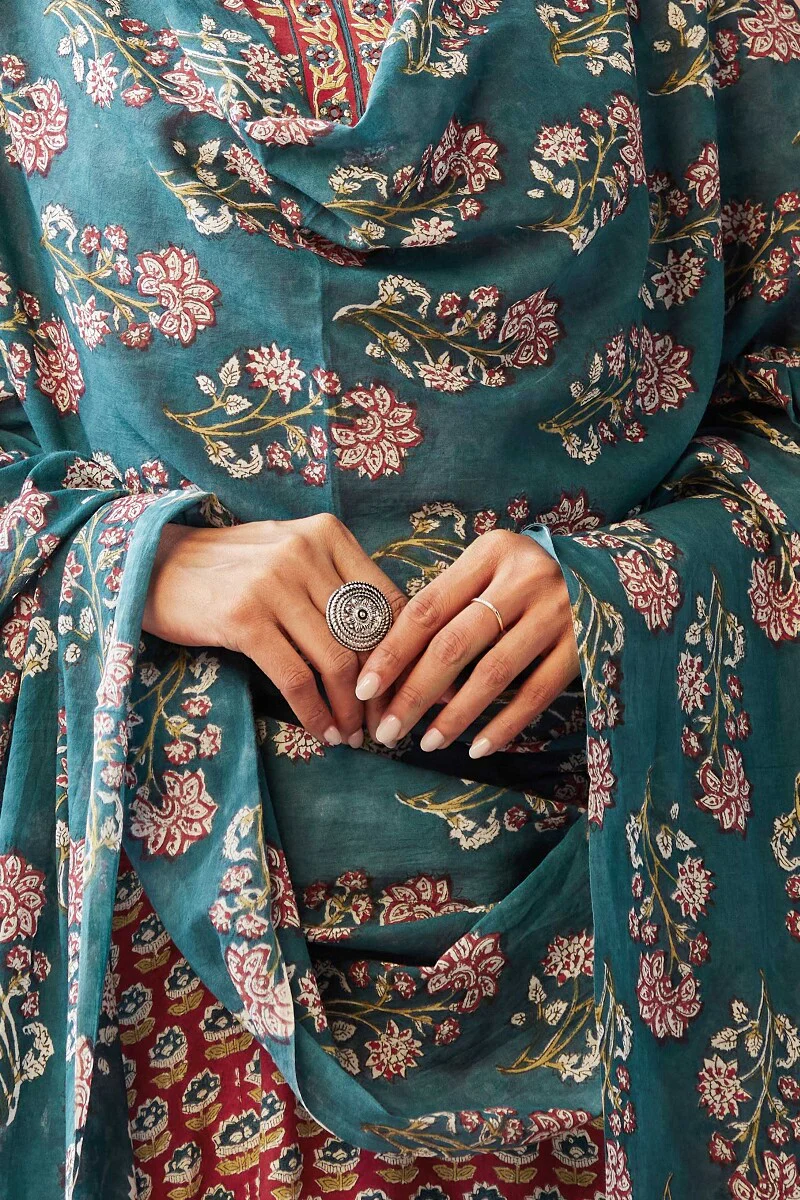Gauhar Ruhi Sanganeri Dupatta - Image 4
