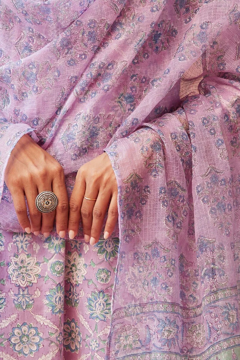 Gauhar Ruhi Sanganeri Kota Dupatta - Image 4