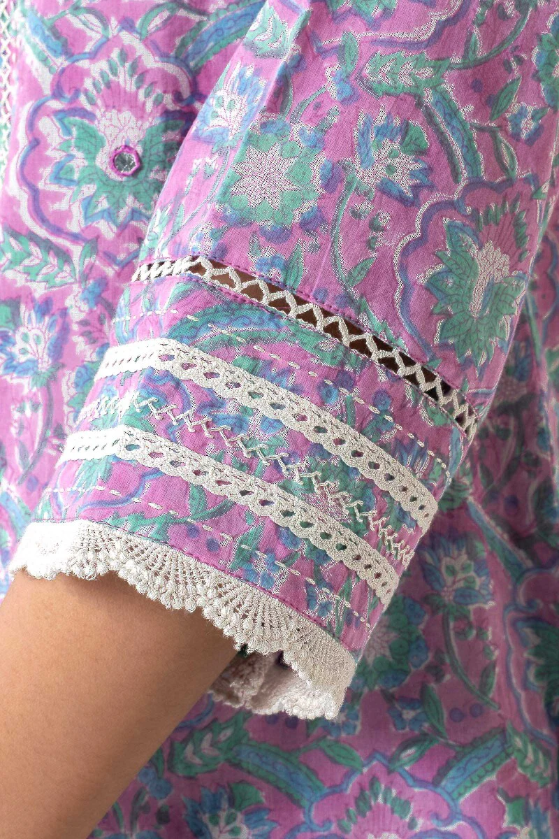 Gauhar Ruhi Sanganeri Kurta - Image 4