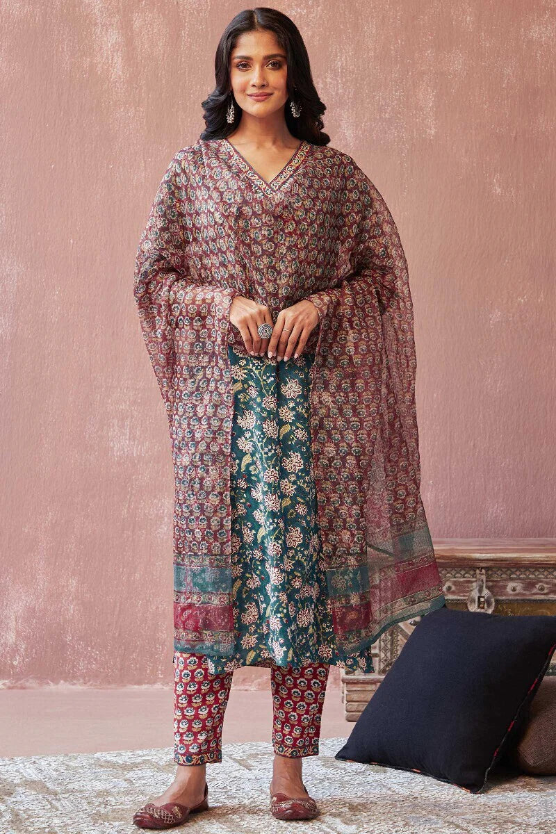 Gauhar Ruhi Sanganeri Kurta - Image 4