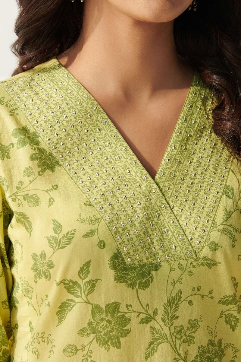 Gauhar Ruhi Sanganeri Kurta - Image 5