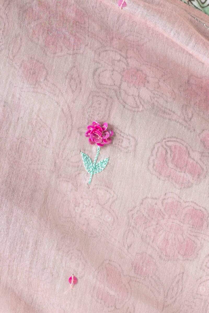 Gauhar Saba Cotton Silk Dupatta - Image 2