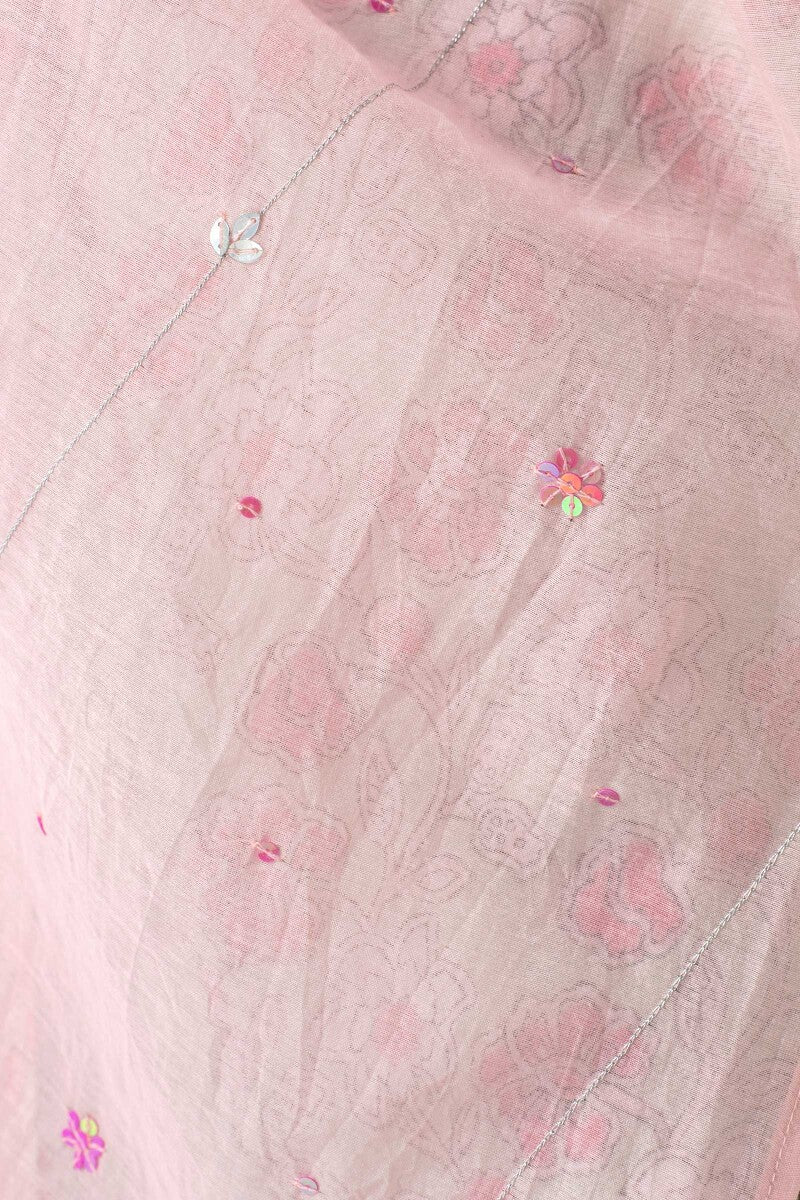 Gauhar Saba Cotton Silk Dupatta - Image 4