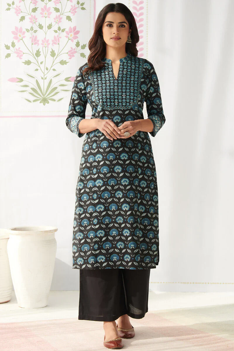 Gauhar Sabeen Sanganeri Kurta - Image 2