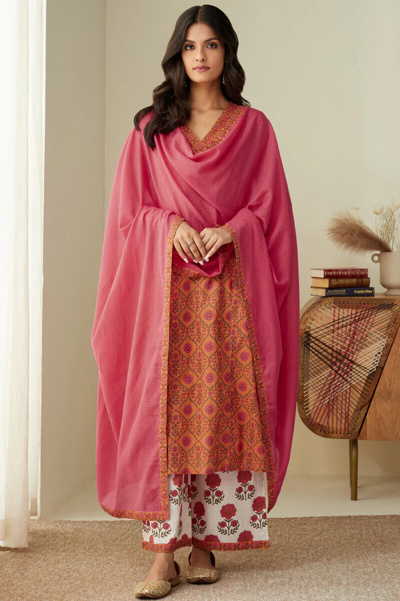 Gauhar Safina Sanganeri Kurta - Image 4