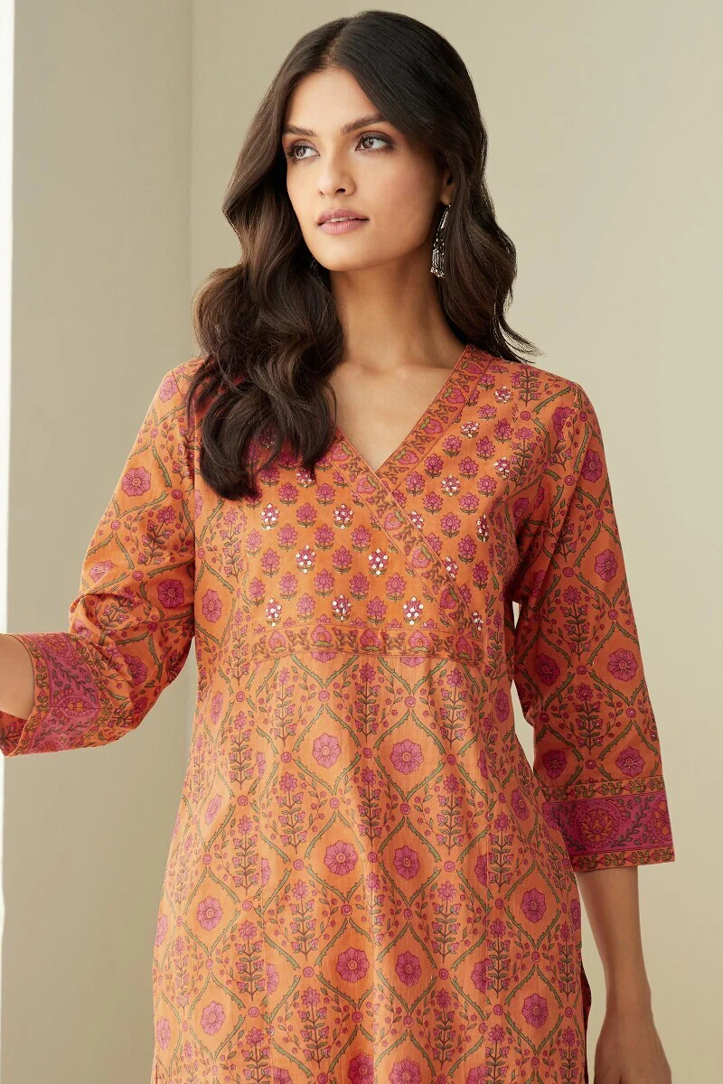 Gauhar Safina Sanganeri Kurta - Image 7