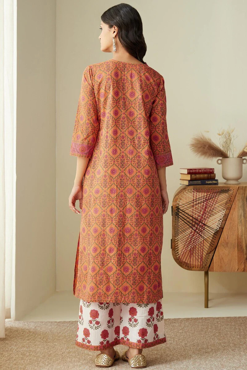 Gauhar Safina Sanganeri Kurta - Image 9