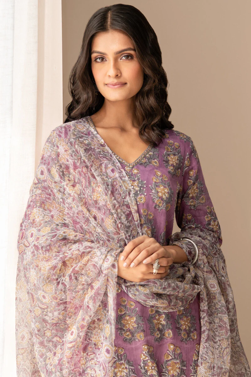 Gauhar Sahana Sanganeri Dupatta - Image 5