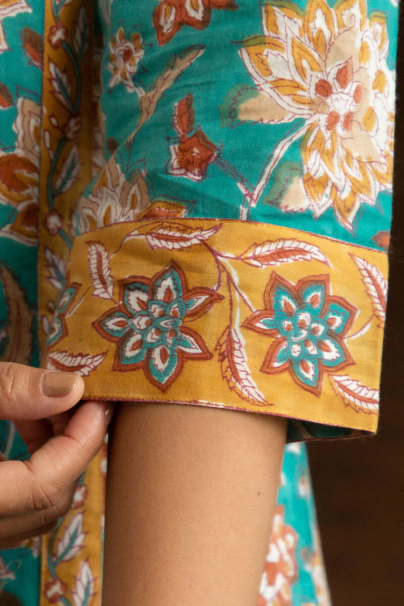 Gauhar Sahira Block Printed Kurta - Image 4