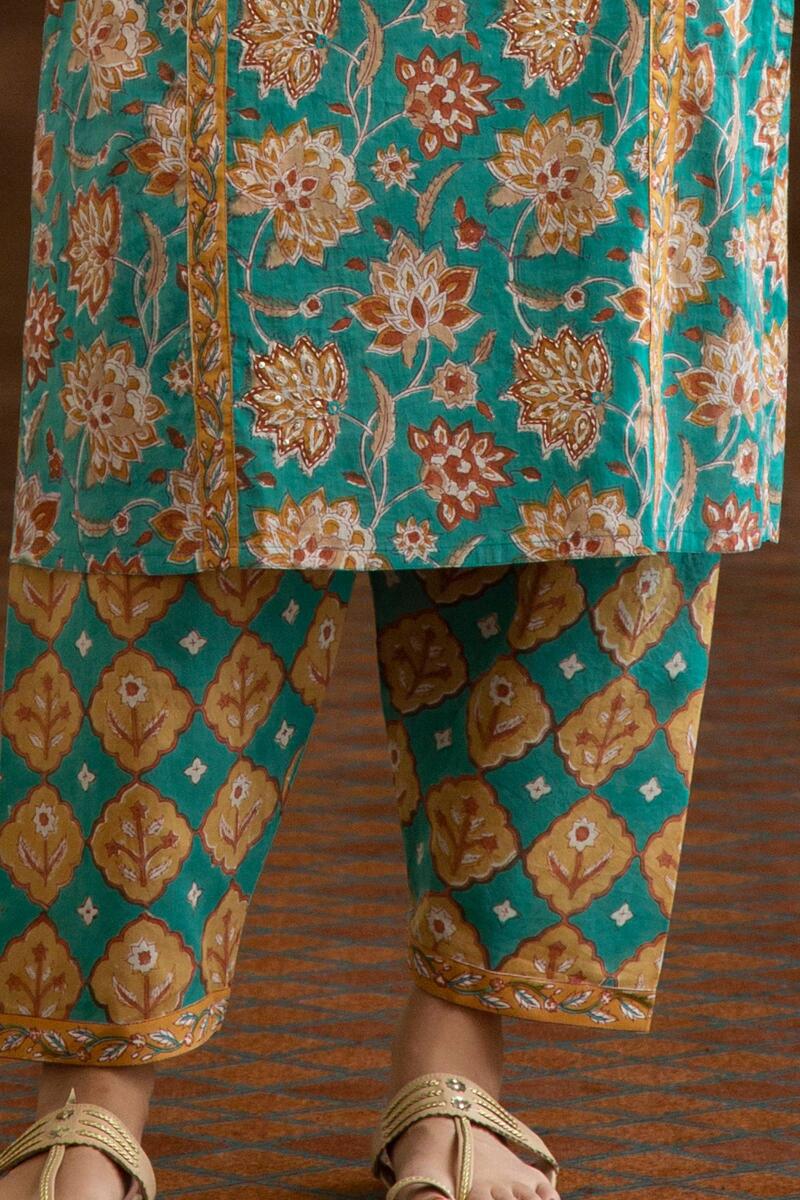 Gauhar Sahira Block Printed Kurta - Image 6