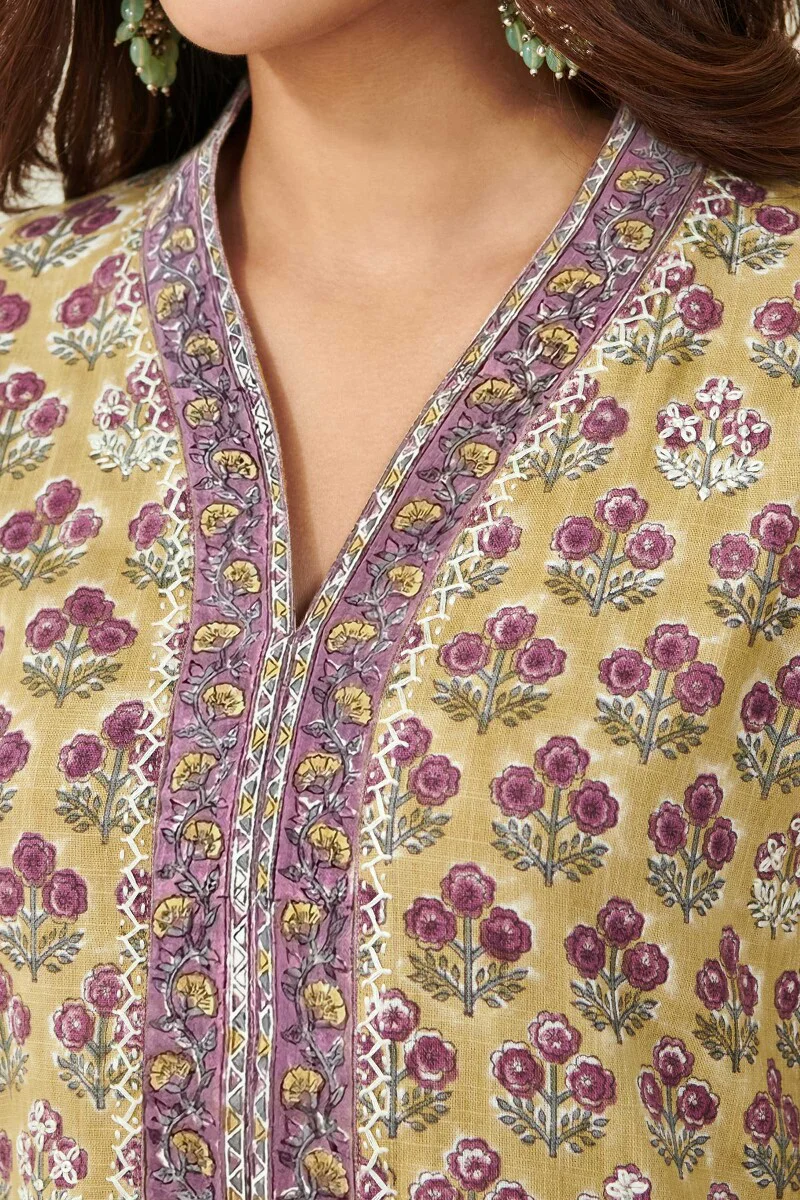 Gauhar Sahira Sanganeri Kurta - Image 3