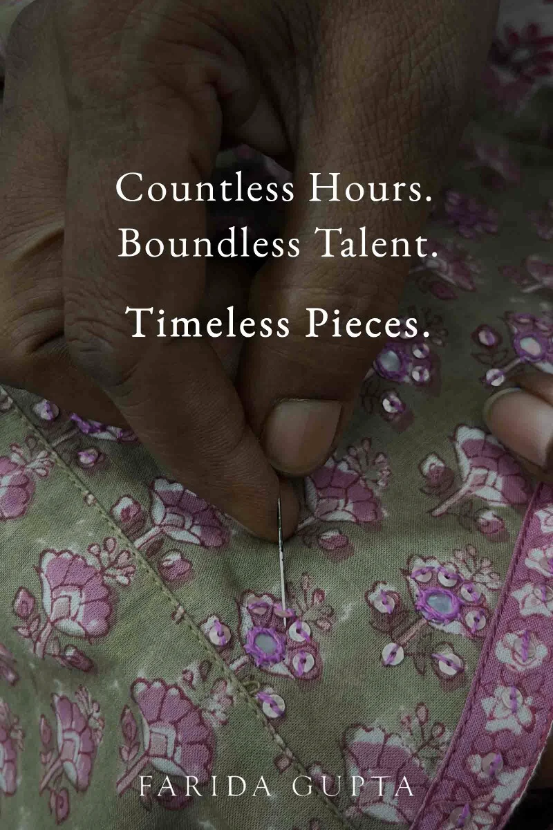 Gauhar Saira Sanganeri Kurta - Image 8