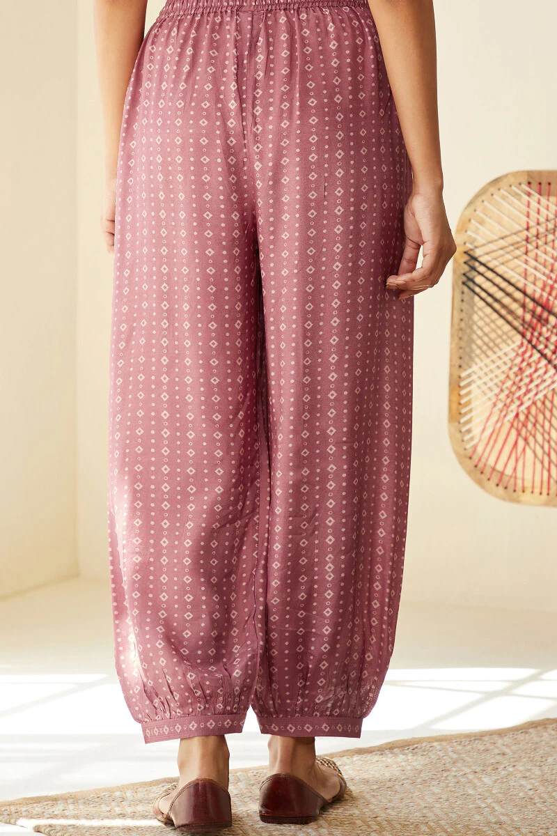 Gauhar Samaira Pink Izhaar Pants - Image 5