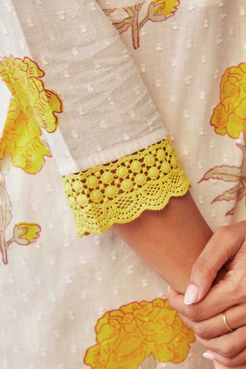 Gauhar Samaira Sanganeri Kurta - Image 6