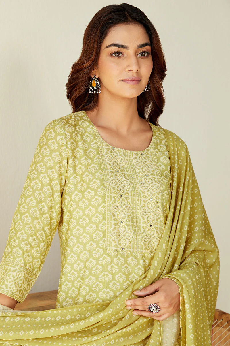 Gauhar Samaira Yellow Kurta - Image 7