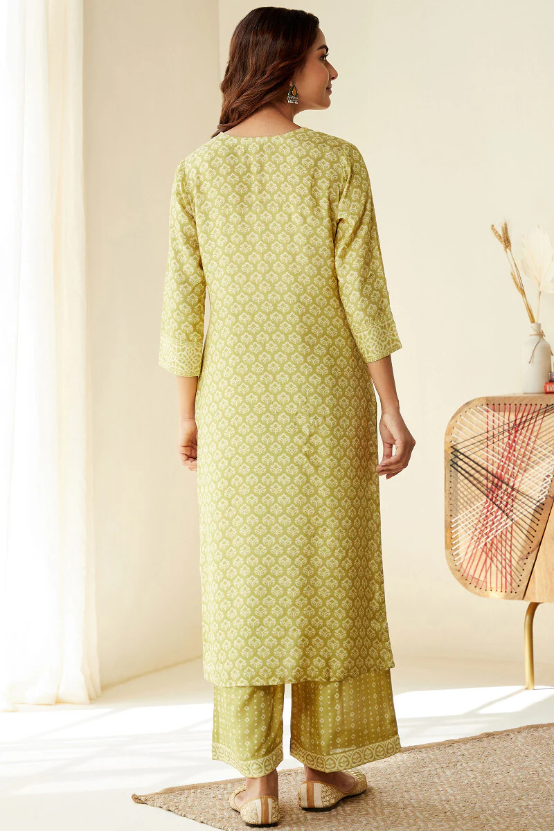 Gauhar Samaira Yellow Kurta - Image 9
