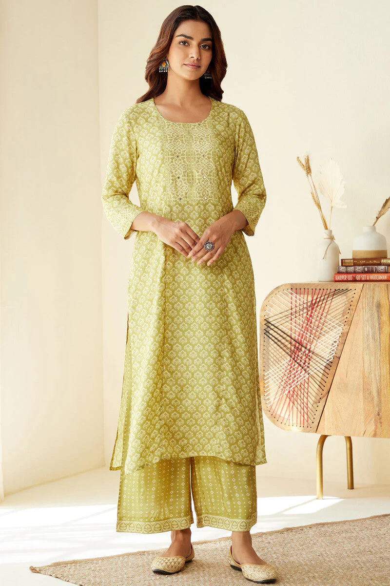 Gauhar Samaira Yellow Kurta - Image 2
