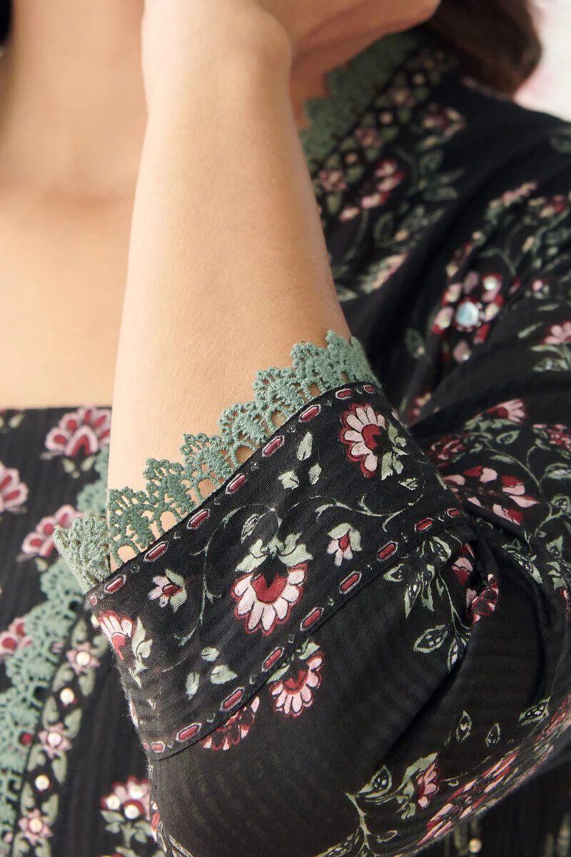 Gauhar Sameera Sanganeri Kurta - Image 6