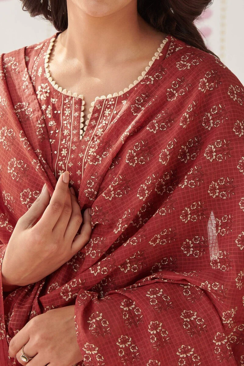 Gauhar Samina Sanganeri Dupatta - Image 2