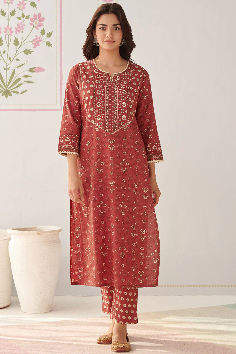 Gauhar Samina Sanganeri Kurta - Image 2