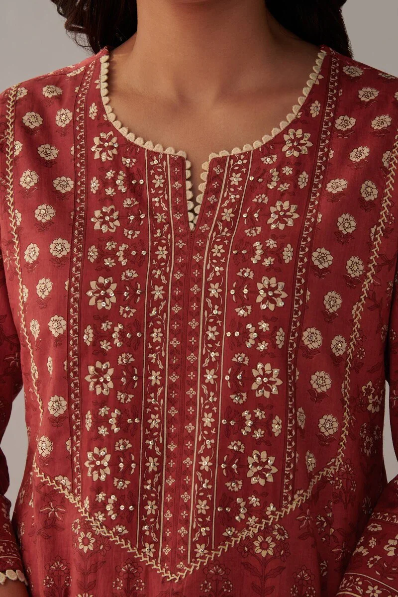 Gauhar Samina Sanganeri Kurta - Image 5