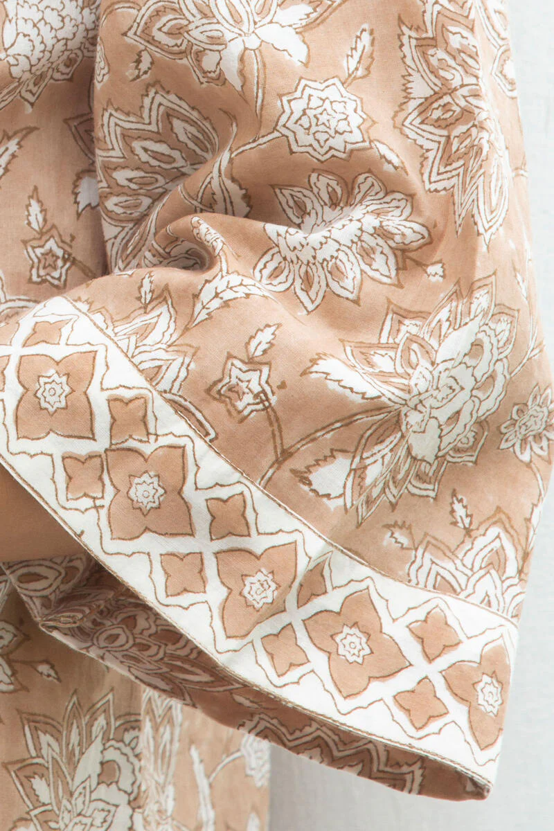 Gauhar Sanam Block Printed Kimono - Image 4