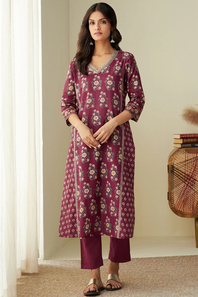 Gauhar Sania Sanganeri Kurta - Image 2