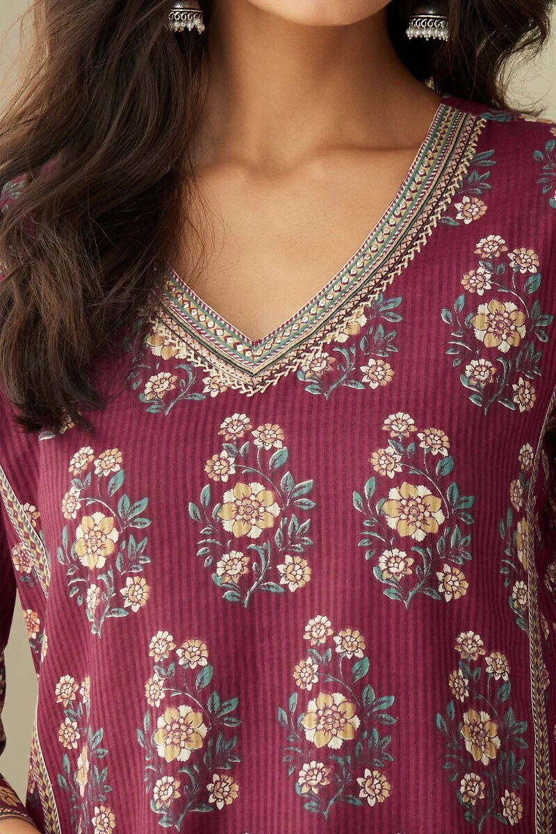 Gauhar Sania Sanganeri Kurta - Image 5