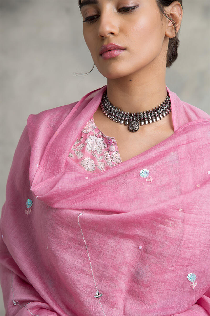 Gauhar Sara Cotton Silk Dupatta - Image 2