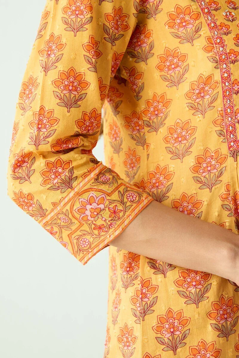 Surplus: Gauhar Sara Sanganeri Kurta - Image 6