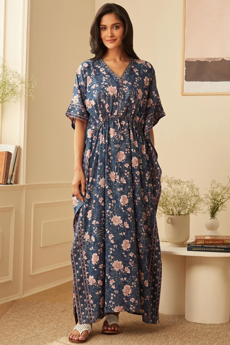 Gauhar Seerat Sanganeri Kaftan - Image 3