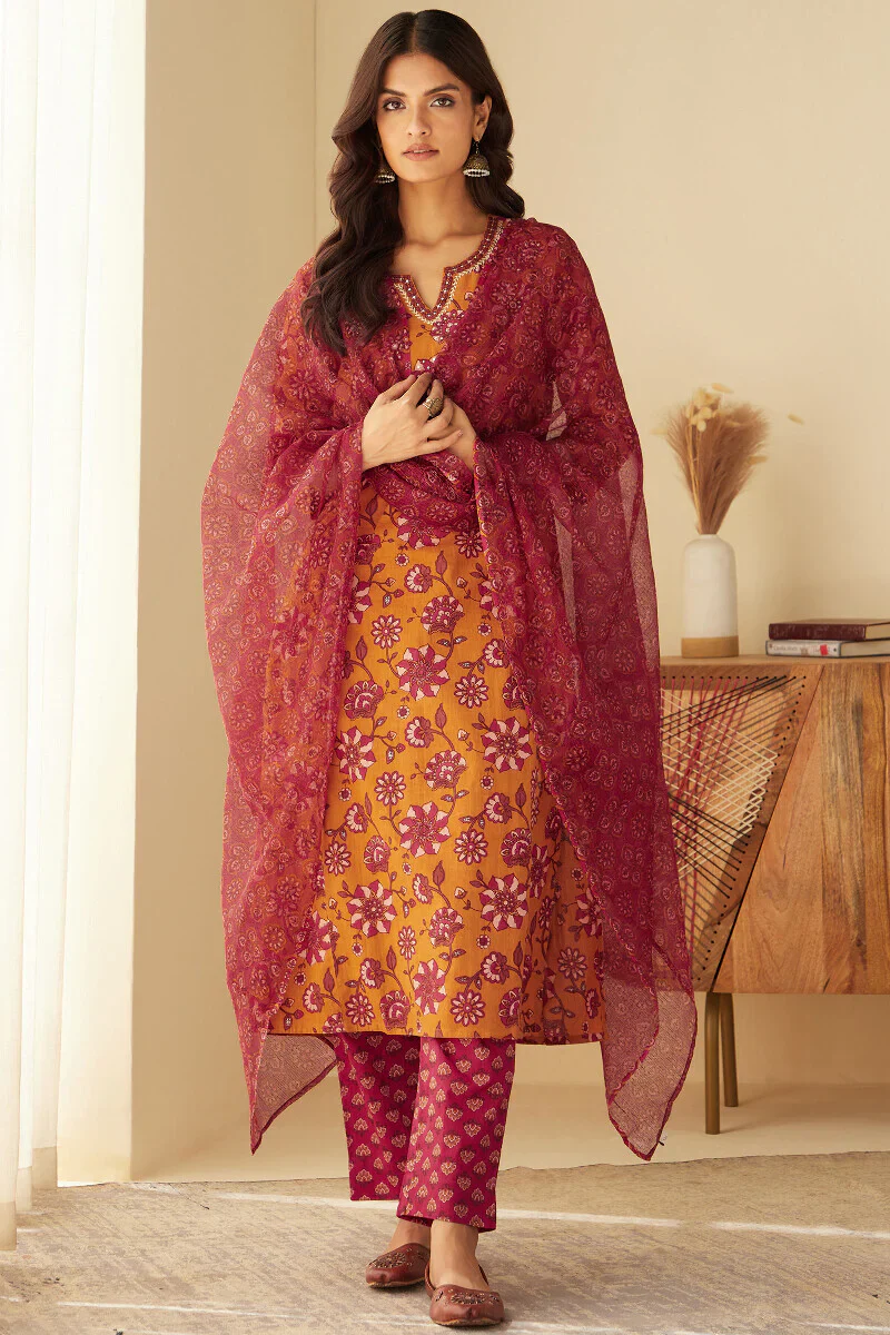 Gauhar Seerat Sanganeri Kurta - Image 4