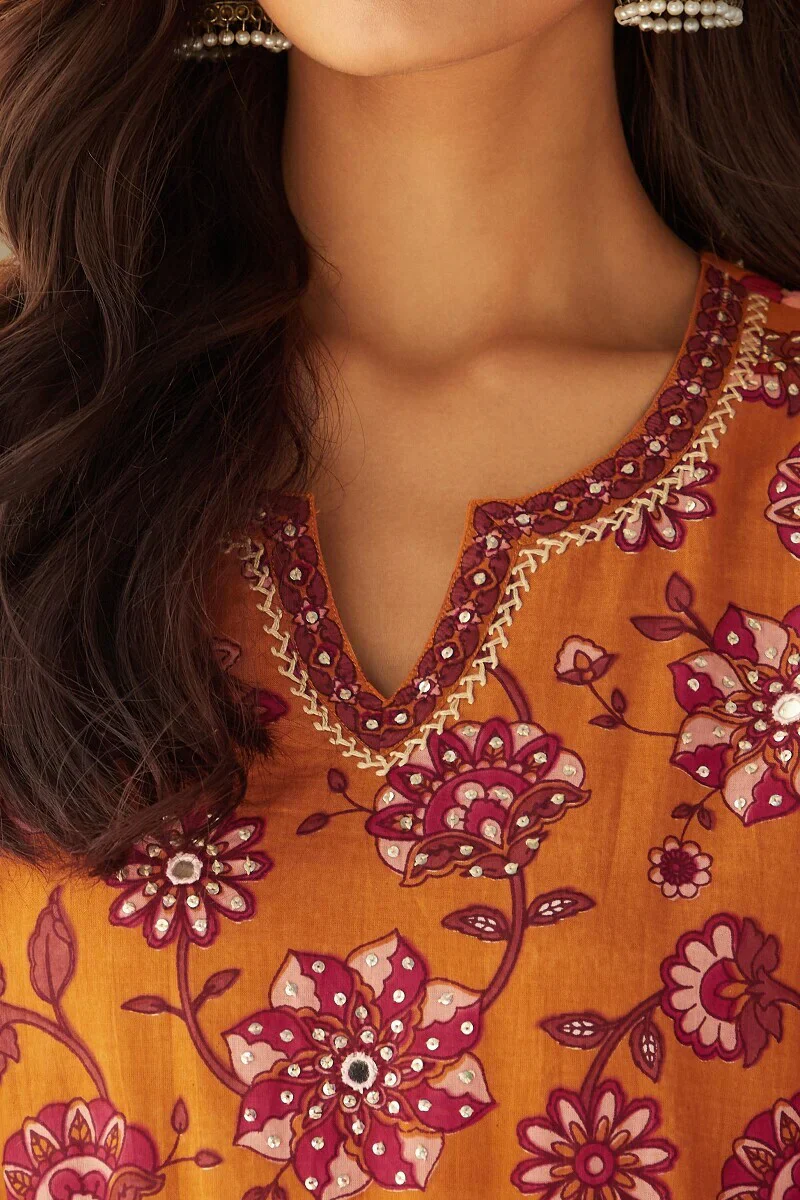 Gauhar Seerat Sanganeri Kurta - Image 5