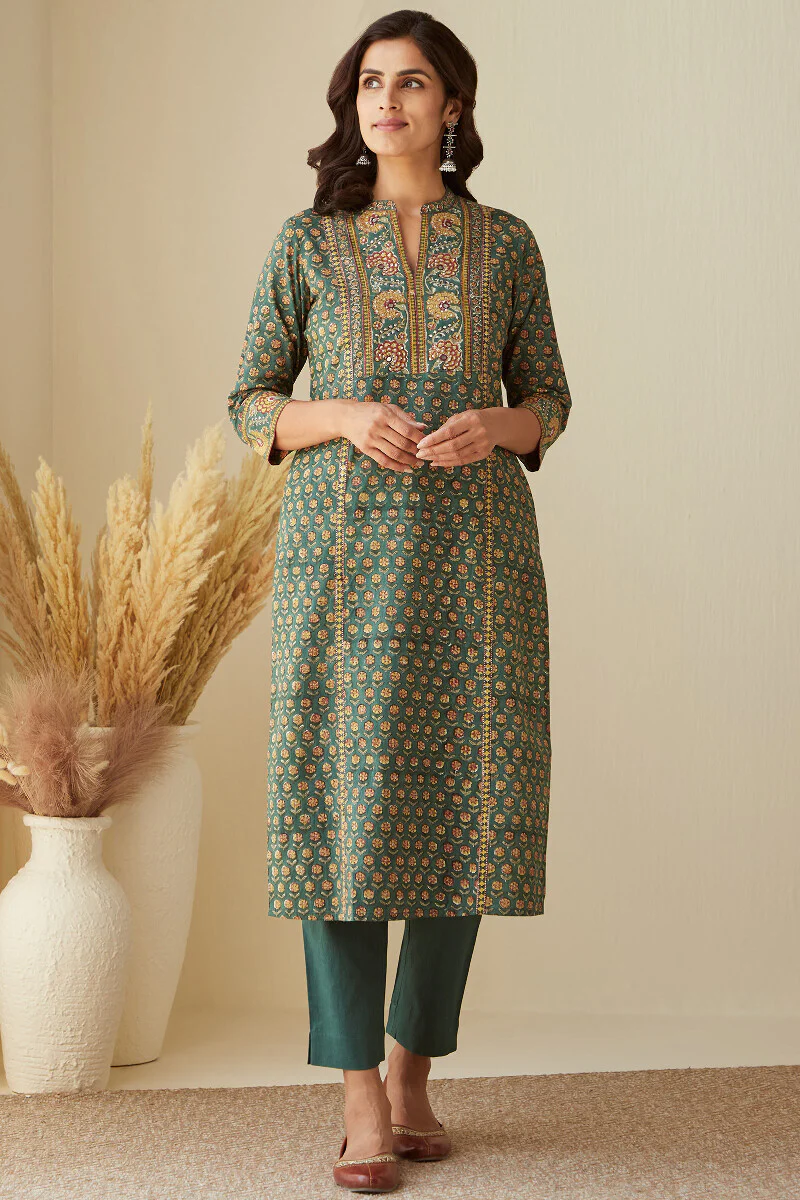 Gauhar Seerat Sanganeri Kurta - Image 2