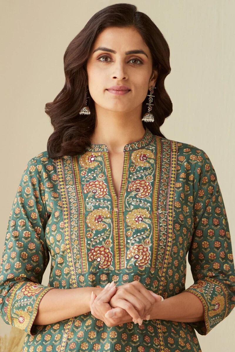 Surplus: Gauhar Seerat Sanganeri Kurta