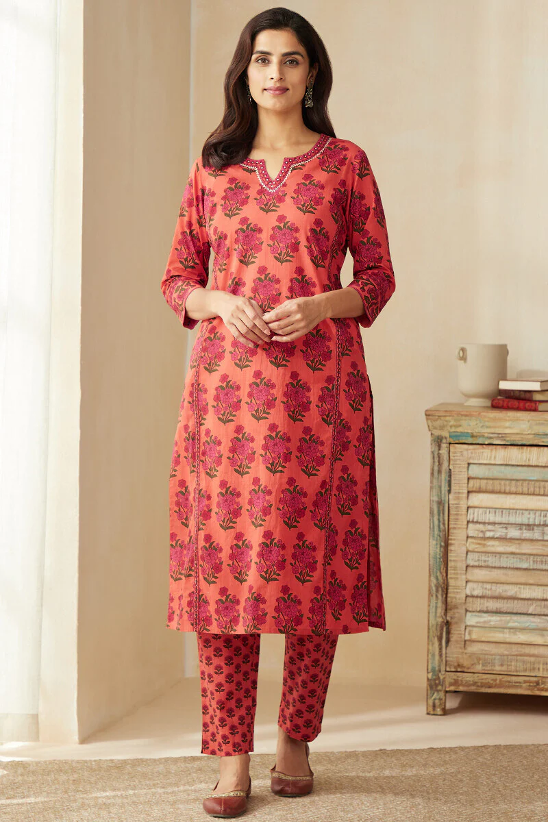 Gauhar Sehmat Sanganeri Kurta - Image 2