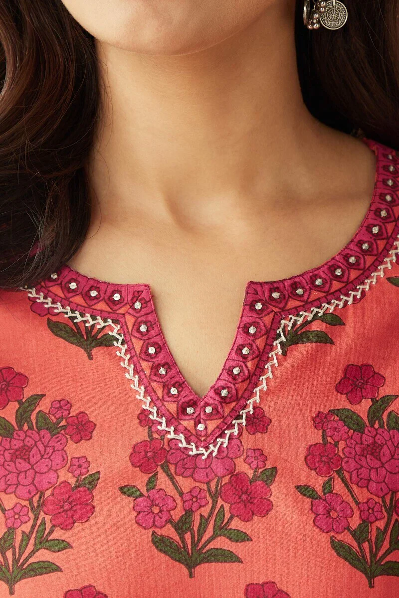 Gauhar Sehmat Sanganeri Kurta - Image 5