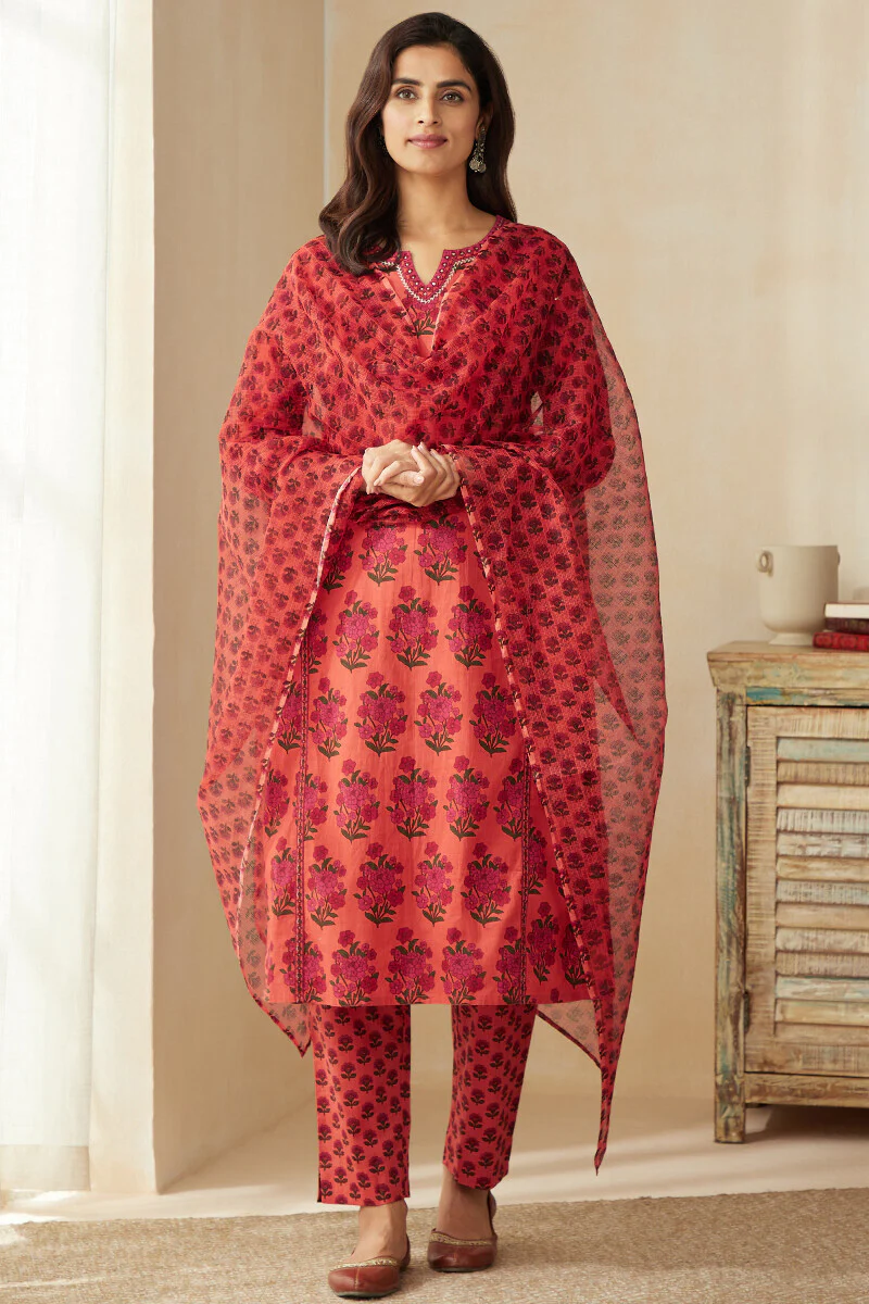Gauhar Sehmat Sanganeri Narrow Pants - Image 3