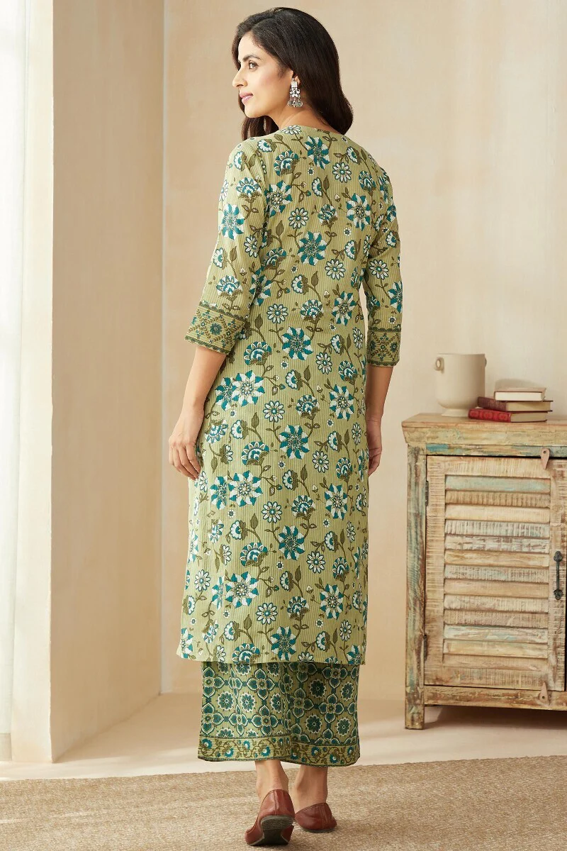 Gauhar Sehreen Sanganeri Kurta - Image 8