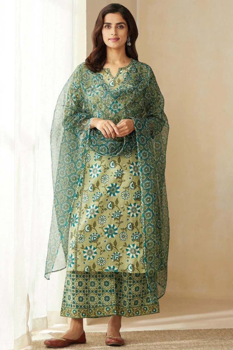 Gauhar Sehreen Sanganeri Kurta - Image 4