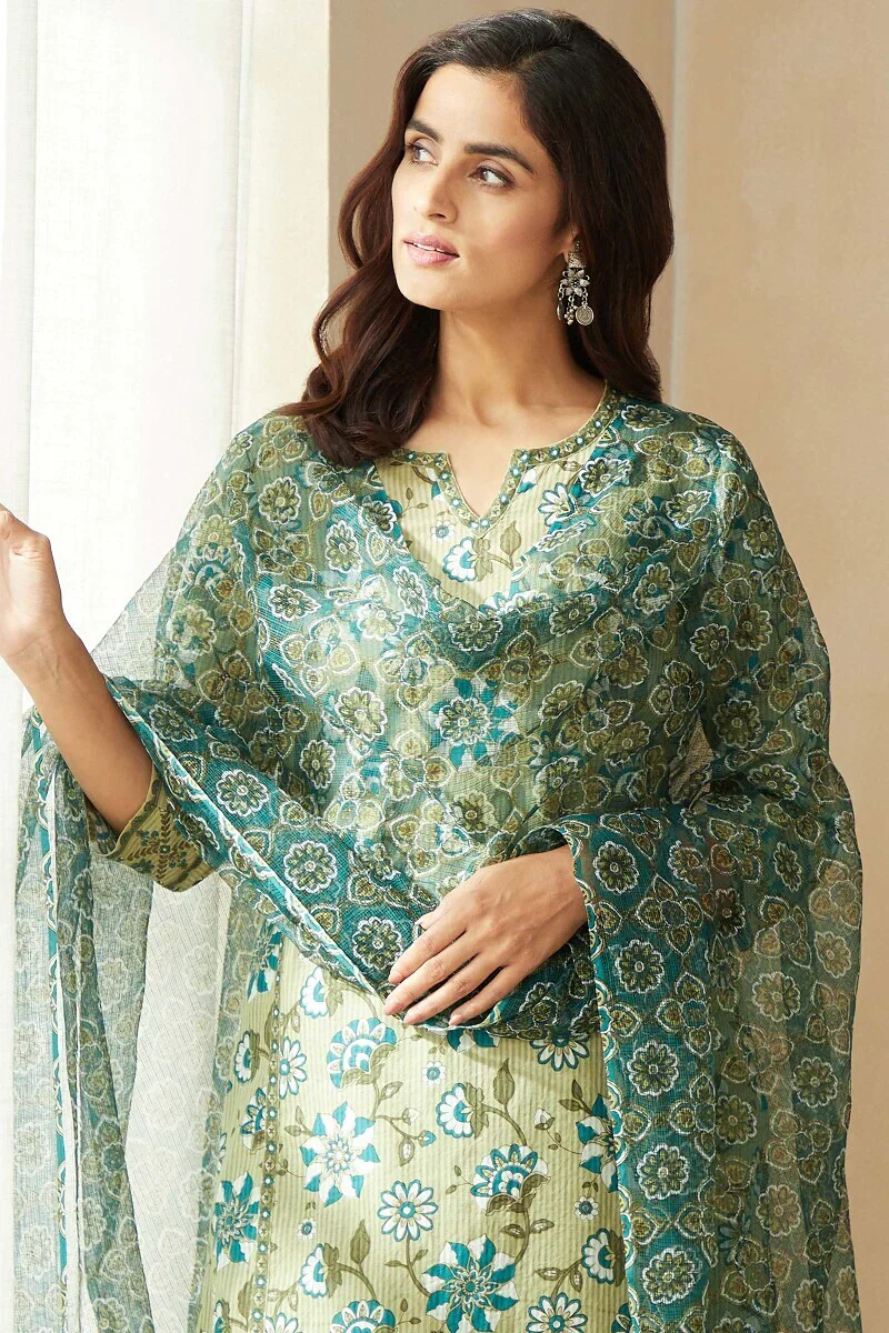 Gauhar Sehreen Sanganeri Kurta - Image 7