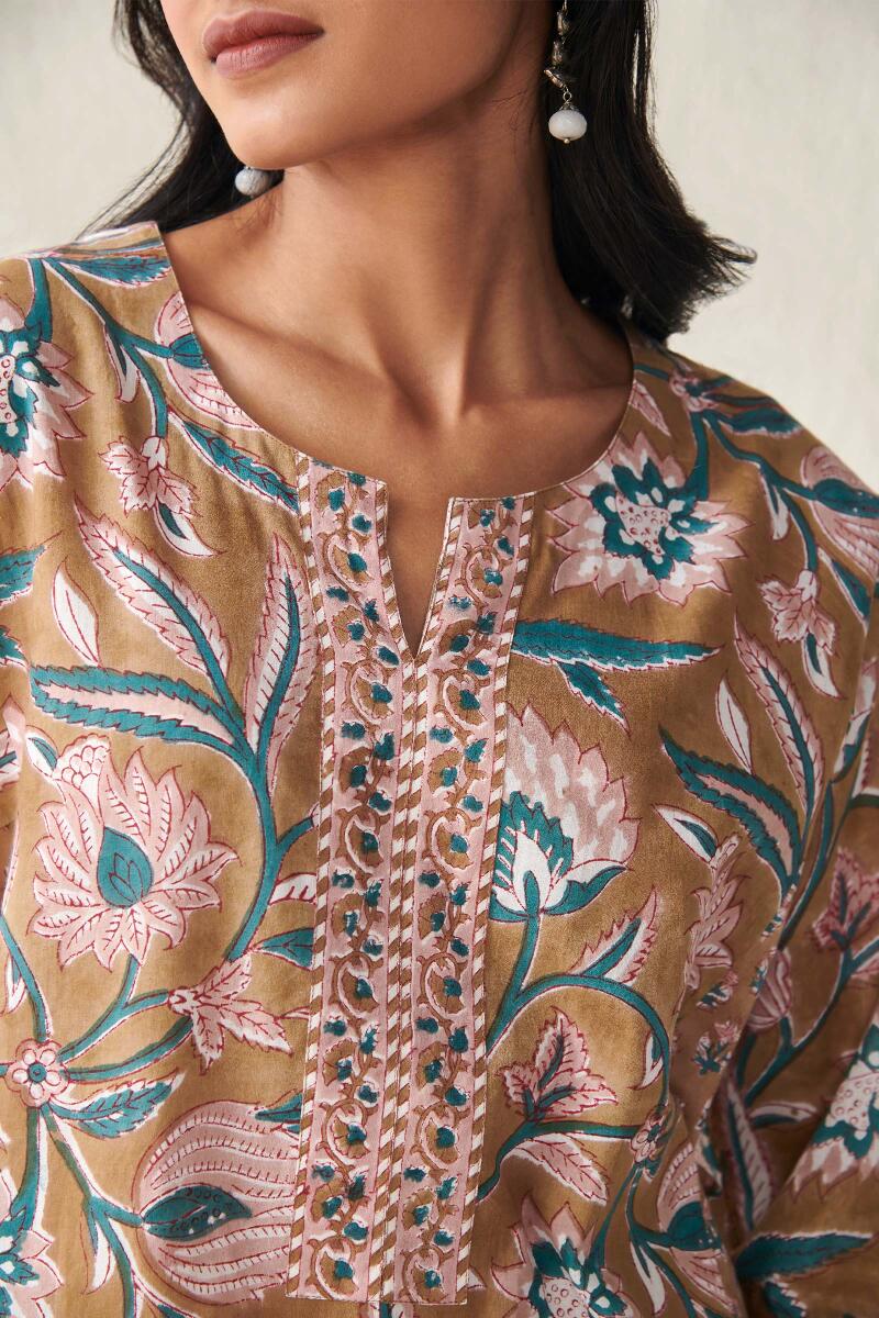 Gauhar Shahida Sanganeri Kaftan - Image 3