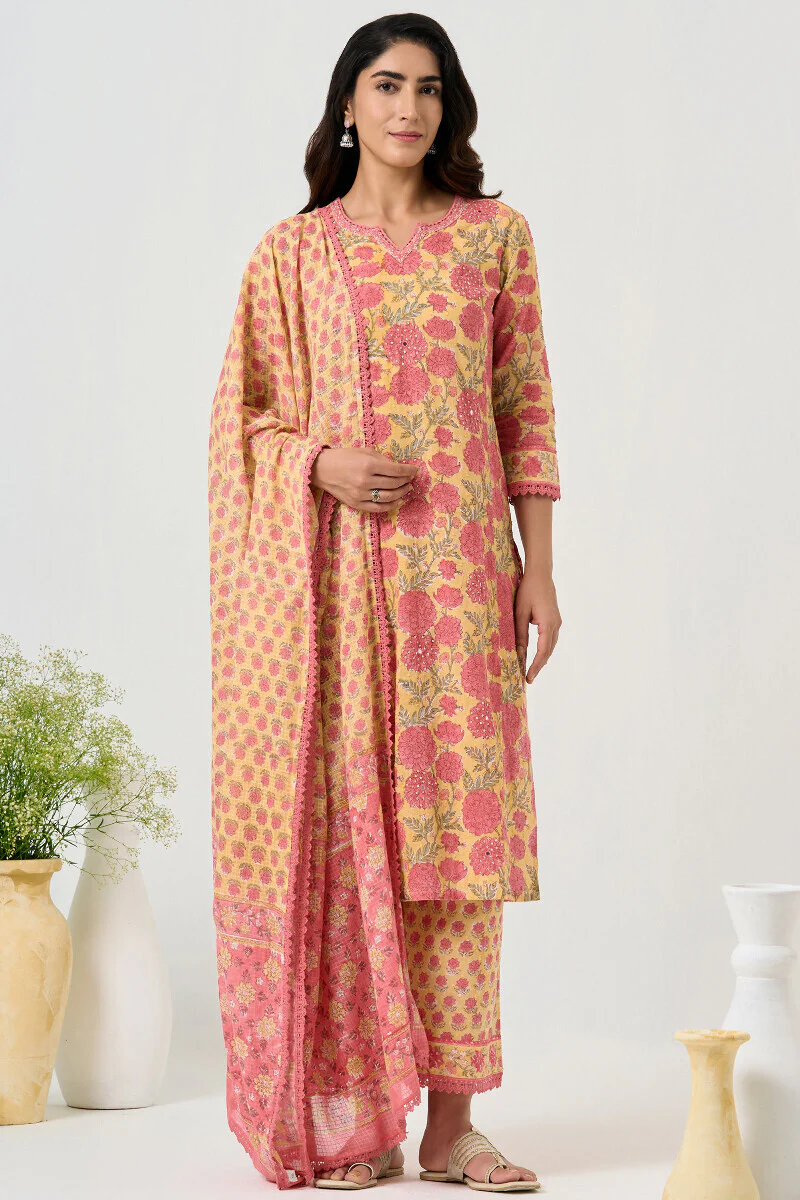 Gauhar Shaira Sanganeri Kurta - Image 4