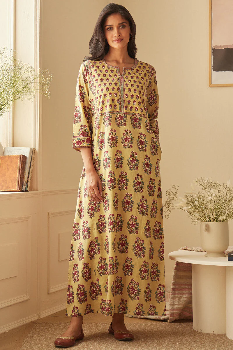 Gauhar Shazia Sanganeri Kaftan - Image 3