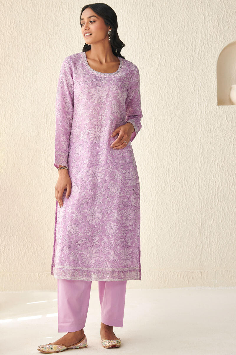 Gauhar Shireen Sanganeri Kota Kurta - Image 3