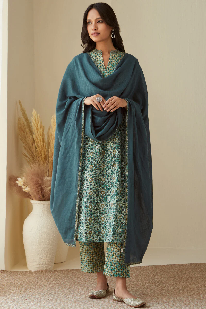 Gauhar Shirin Bagru Kurta - Image 4