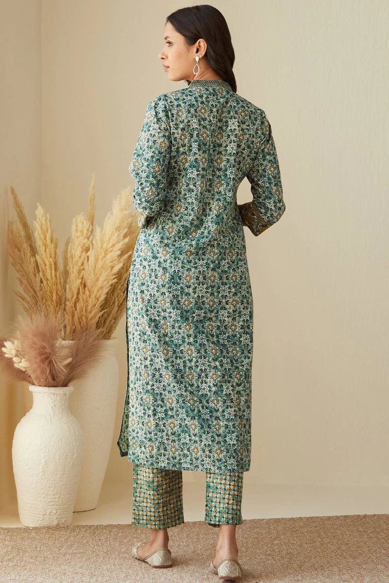 Gauhar Shirin Bagru Kurta - Image 8